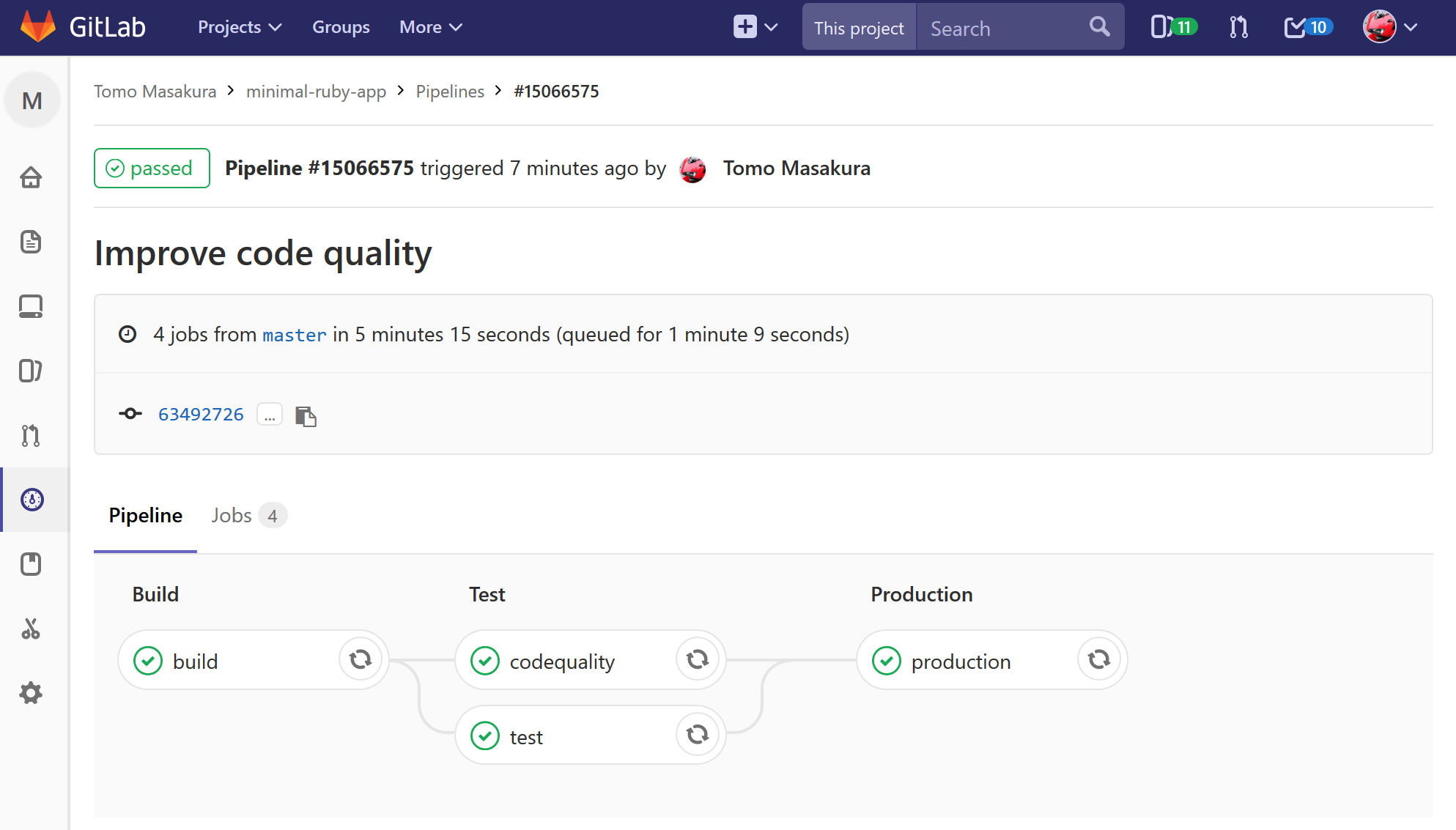 GitLab Auto DevOps を試してみた (その一) #GitLab-CI - Qiita
