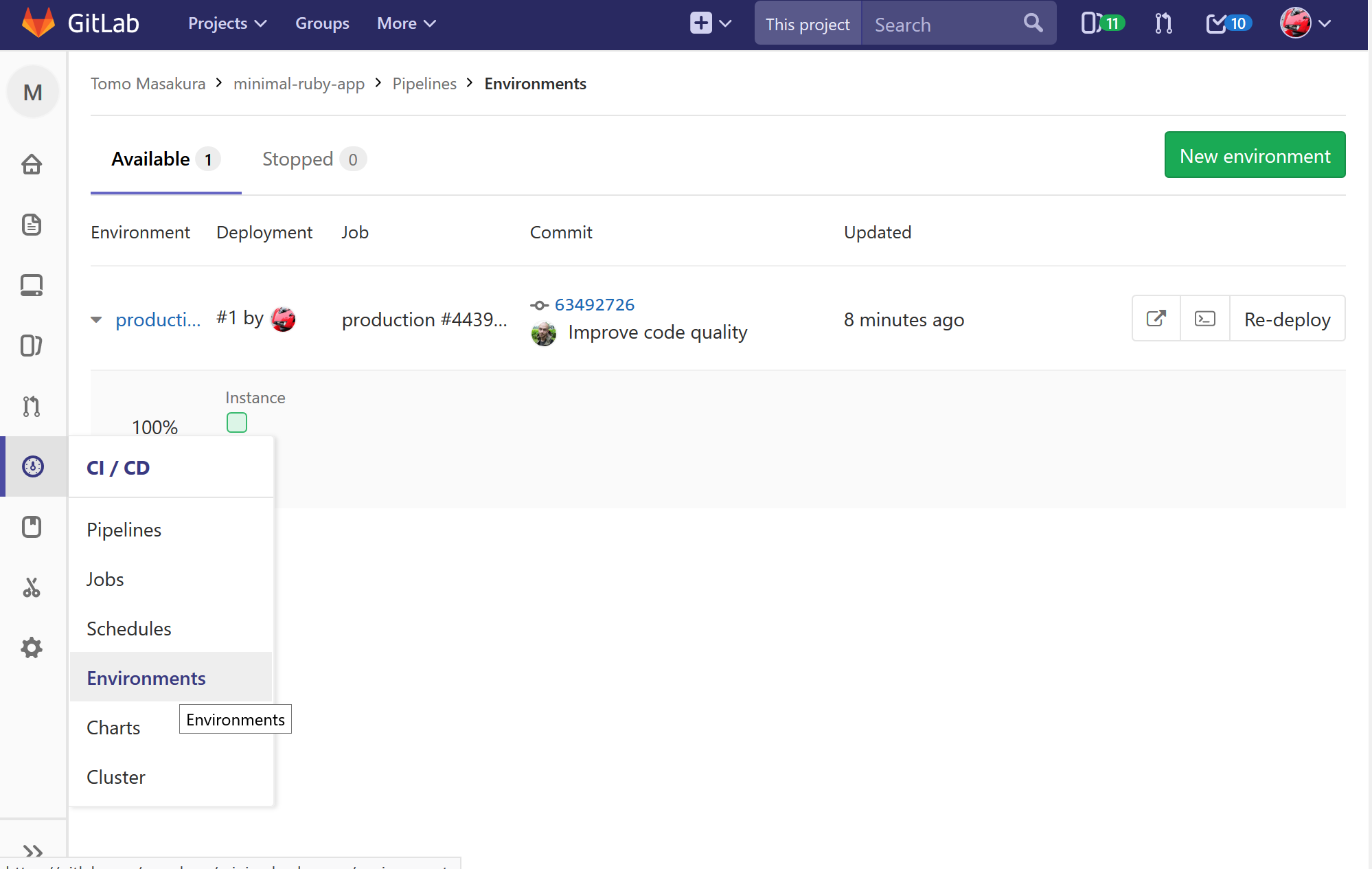 GitLab Auto DevOps を試してみた (その一) #GitLab-CI - Qiita