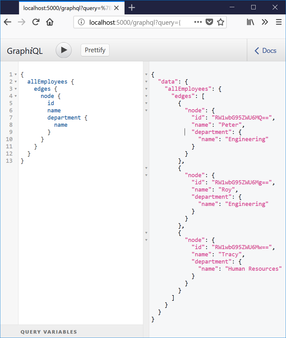 graphql + python with graphene tutorial | crud using... python/flask/graphql:grapheneのチュートリアルが超簡単だったのでお勧め&環境構築用リポジトリおまけするよ ...