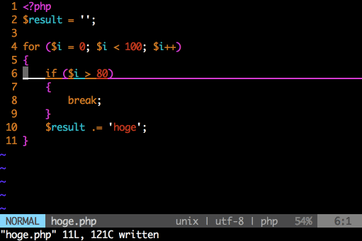 Taglist Vim を使ってみた Lonely Mobiler