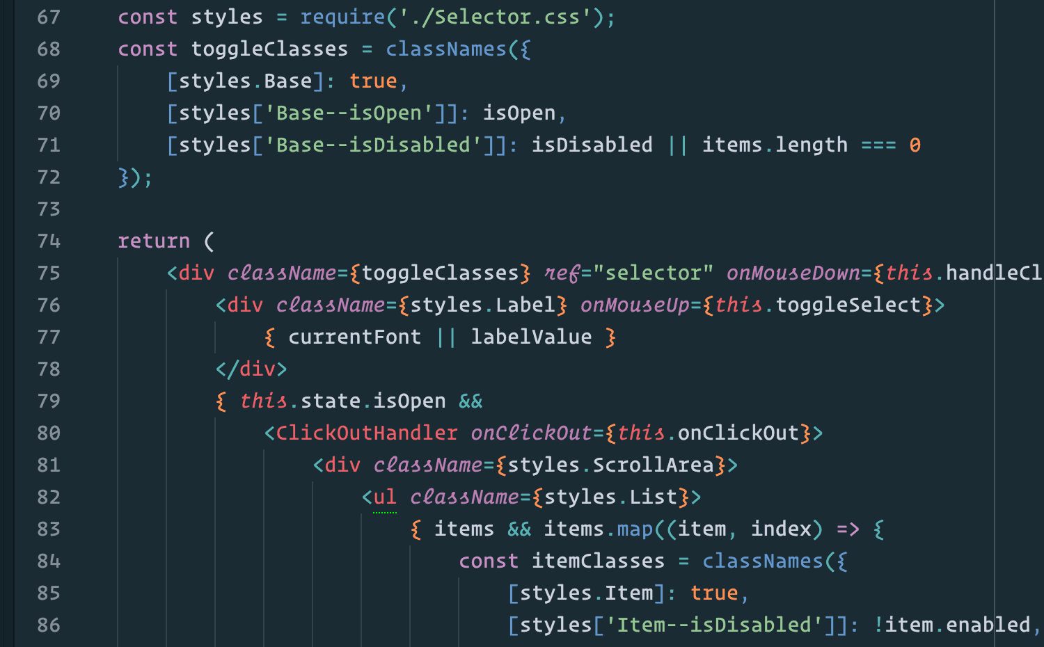 Operator MonoをAtomでカッコよく使うためのカスタムCSSを紹介 #ATOM - Qiita