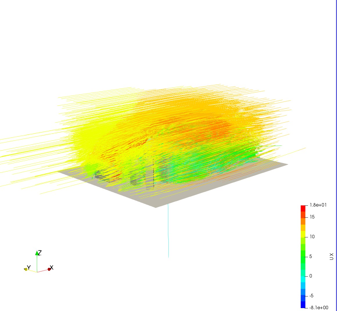 ParaViewのMaskPointsとStream Tracer with Custom Sourceを使った流線の描画 #paraview ...