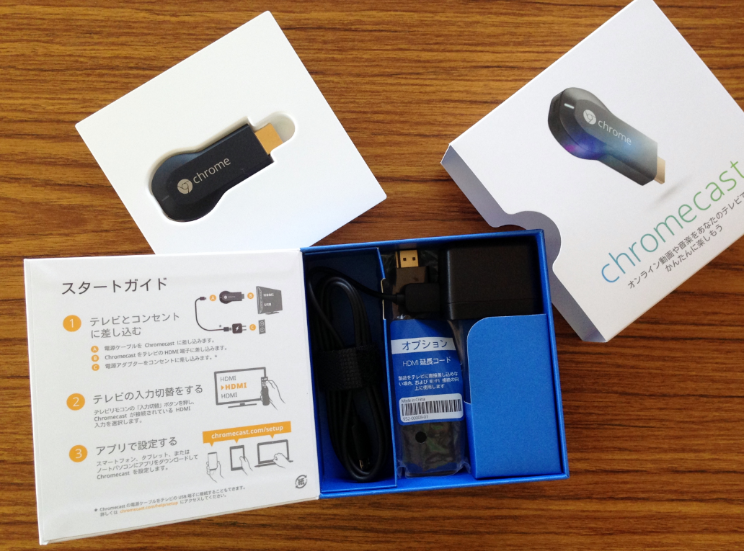 Chromecast 簡単セットアップ Qiita