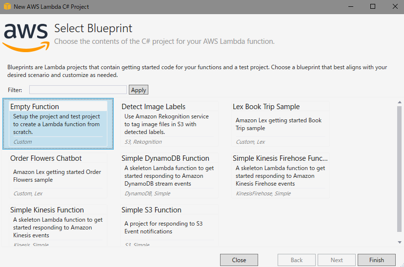 Cで AWS Lambda ～ 一番基礎的な使い方 lambda Qiita