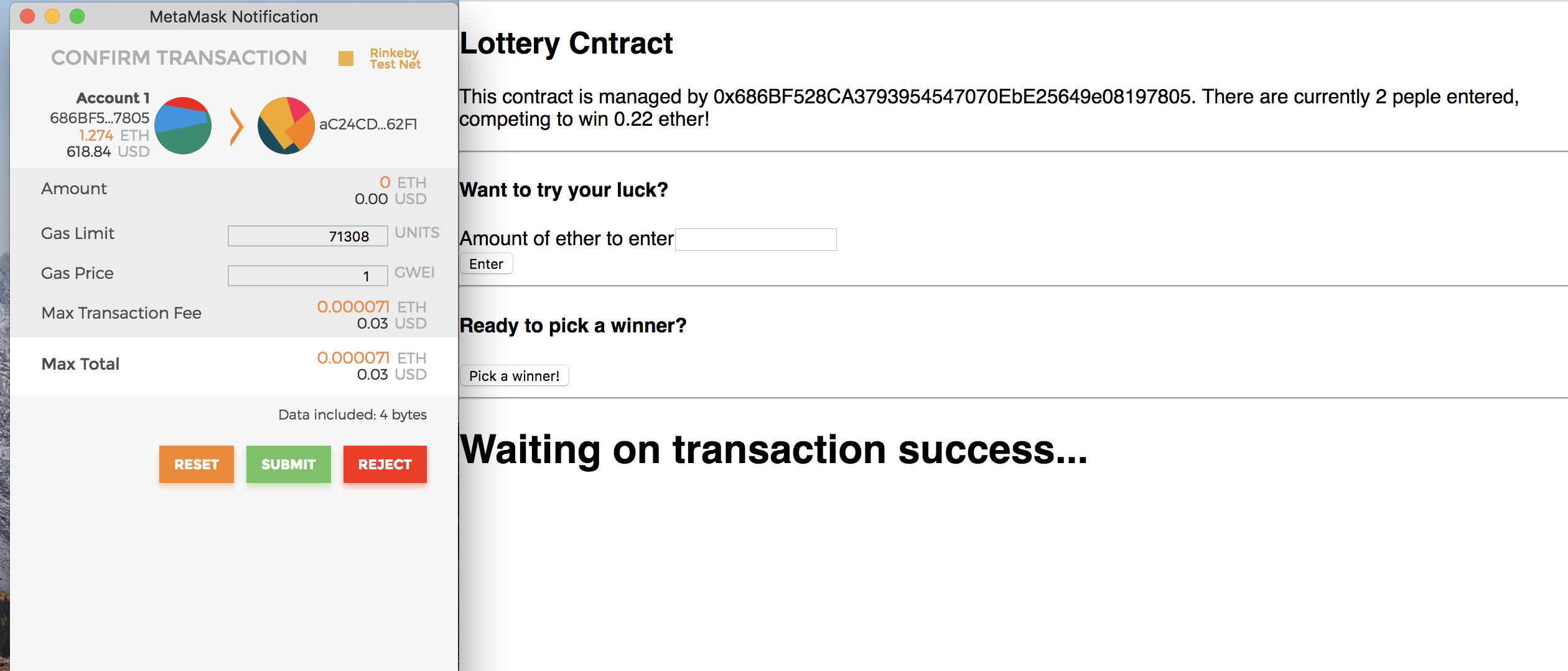 Ethereum入門 〜Reactとweb3で宝くじdappを作る 〜 #Blockchain - Qiita