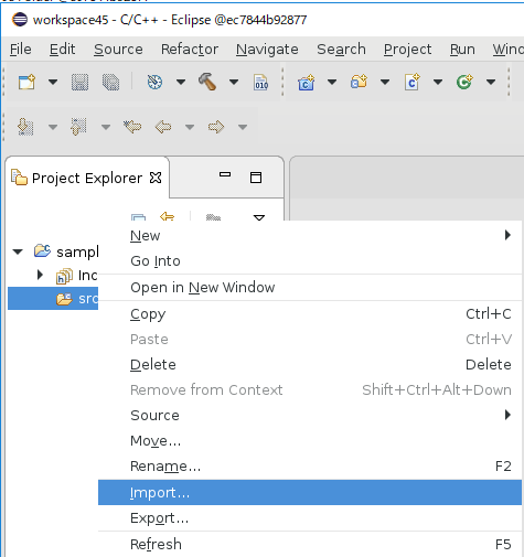 Eclipse CDT で log4cppのサンプルコードをデバッグしてみる #CentOS - Qiita