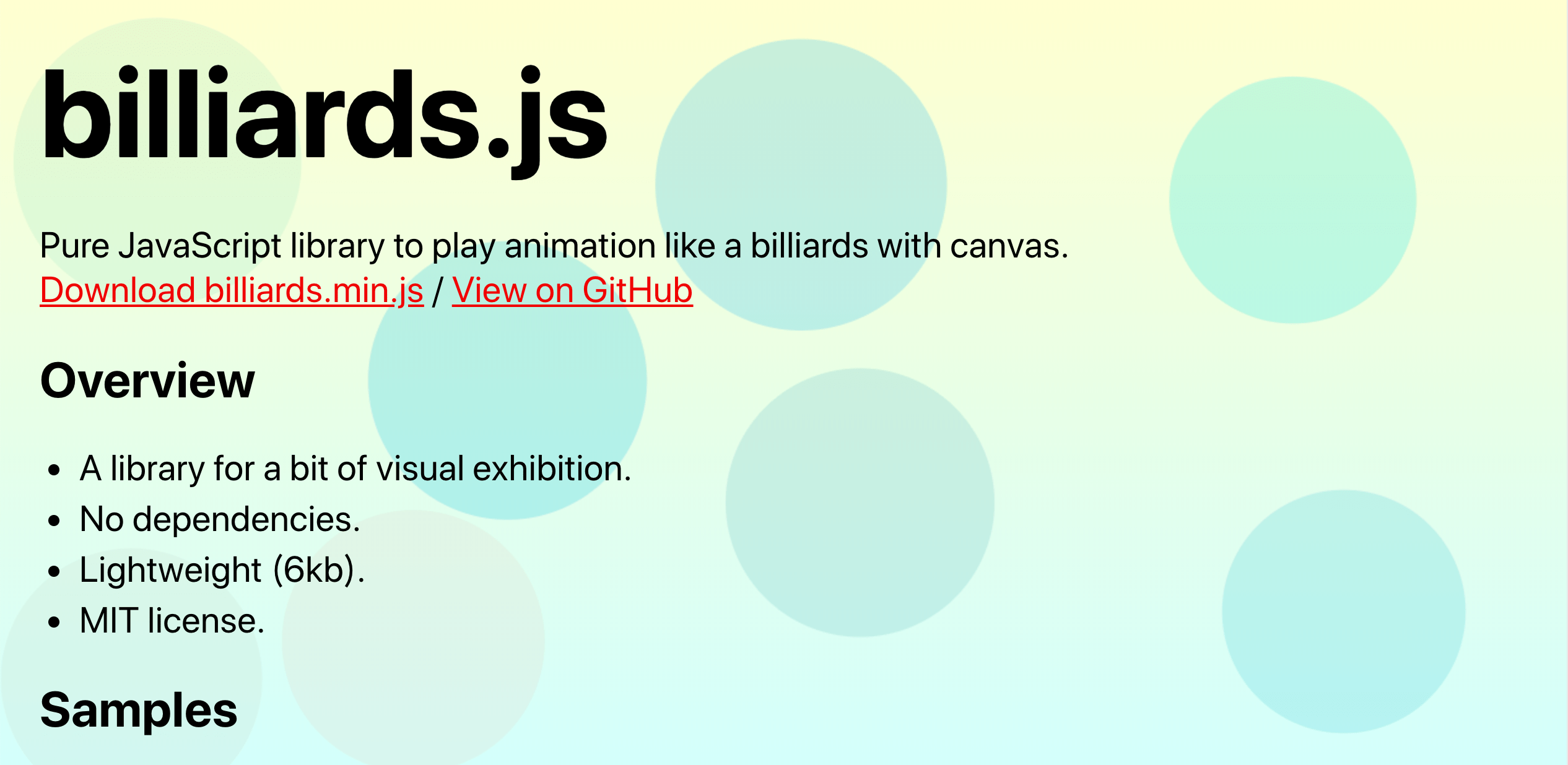 ボールがビリヤードのように跳ね回るアニメーションライブラリ Qiita