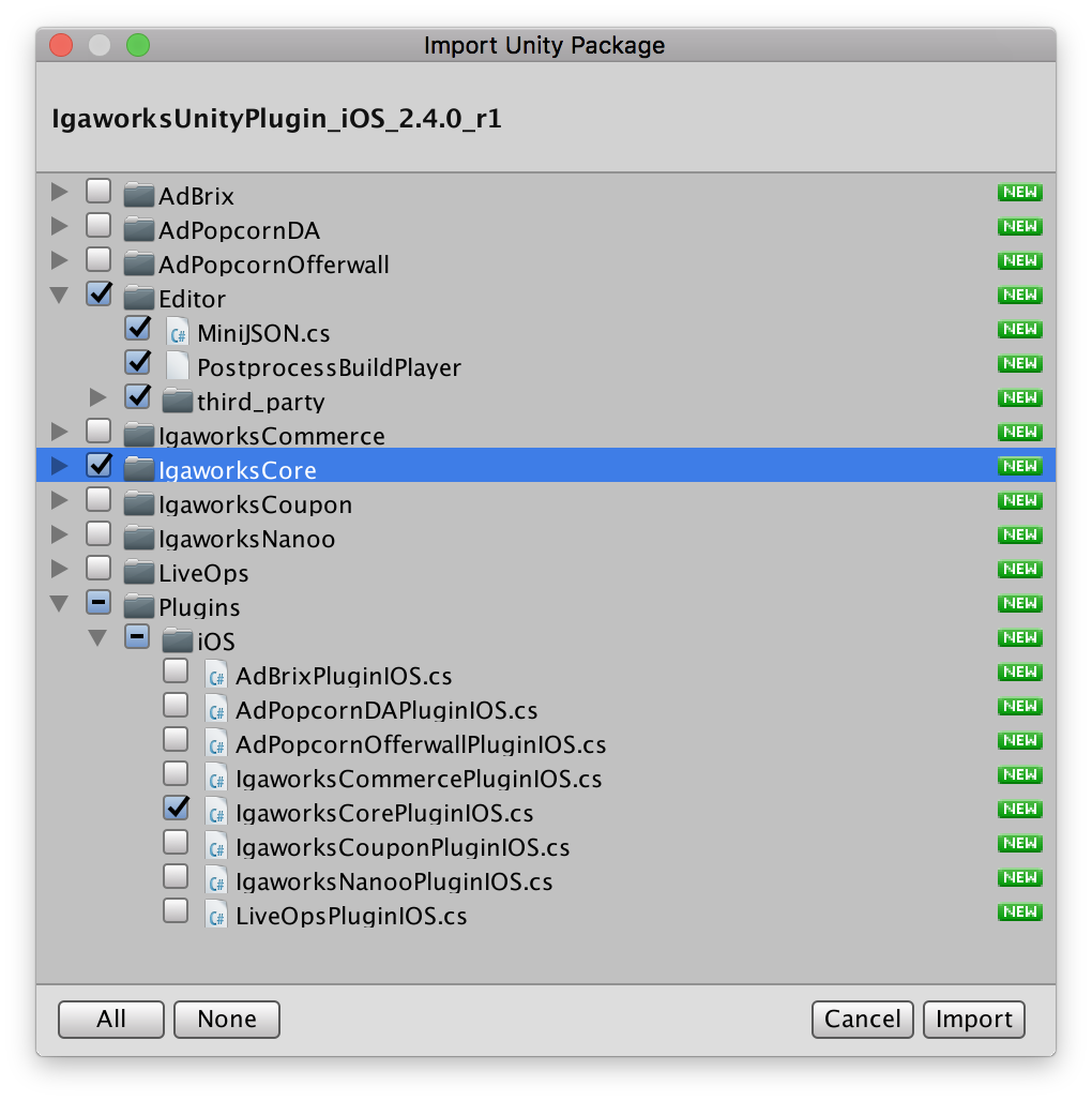 Unity iOS プロジェクトにIGAWorksのSDKを組み込むメモ Unity Qiita