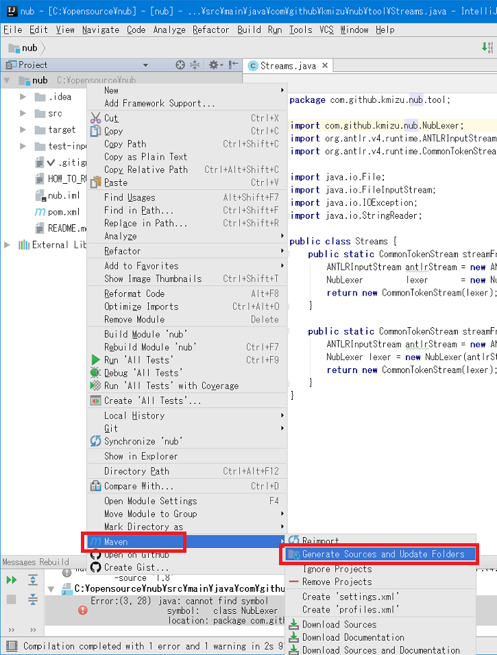 pom.xml のある Maven プロジェクトのディレクトリを IntelliJ IDEA でインポートする IntelliJ Qiita
