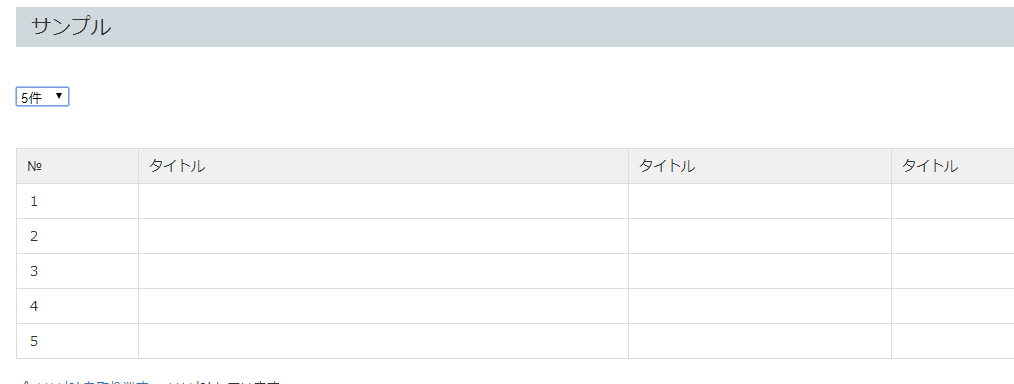 Confluenceの表作成で「何件表示」をやってみる #JavaScript - Qiita