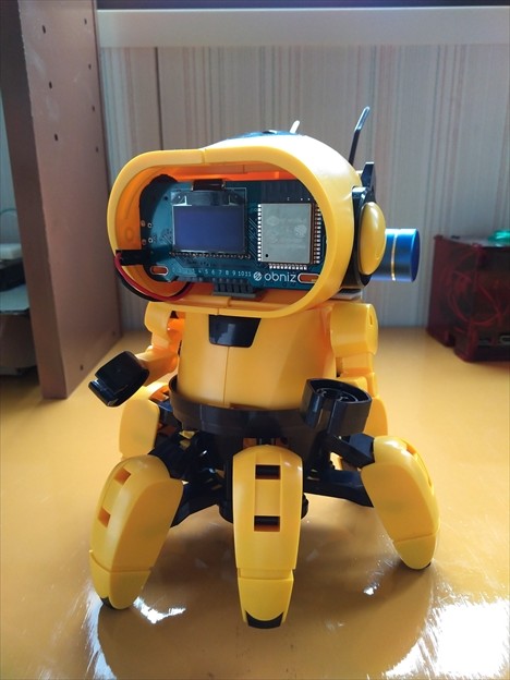 obnizを使ってロボット工作キット「フォロ」をスマホから操作