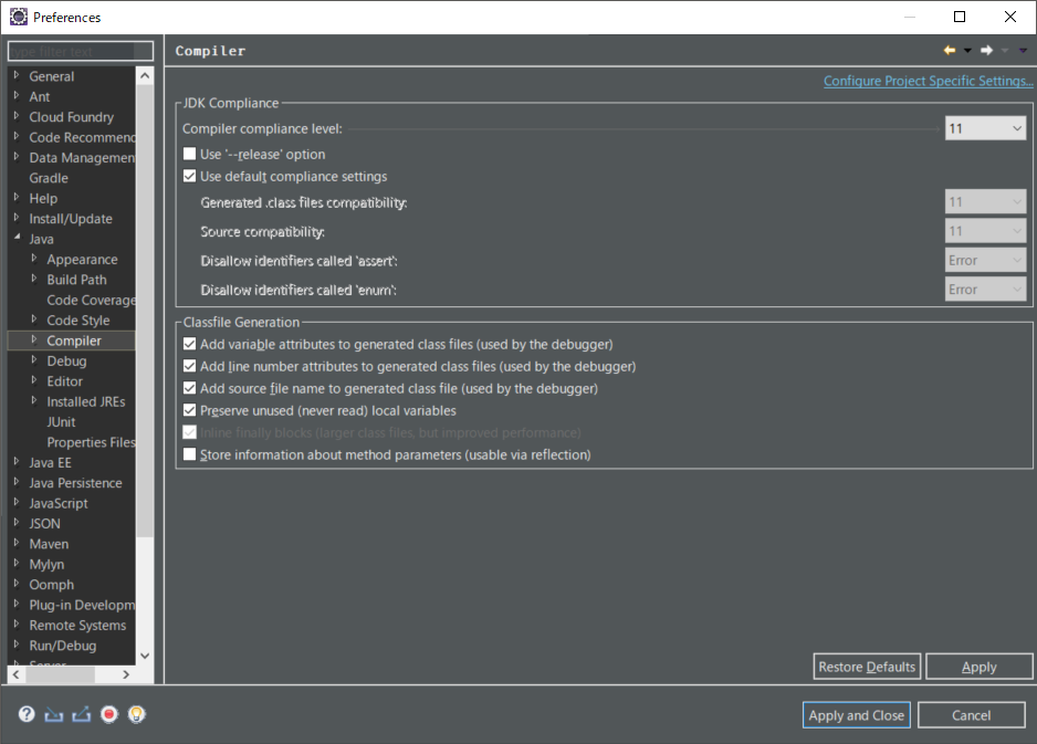 eclipse spring boot