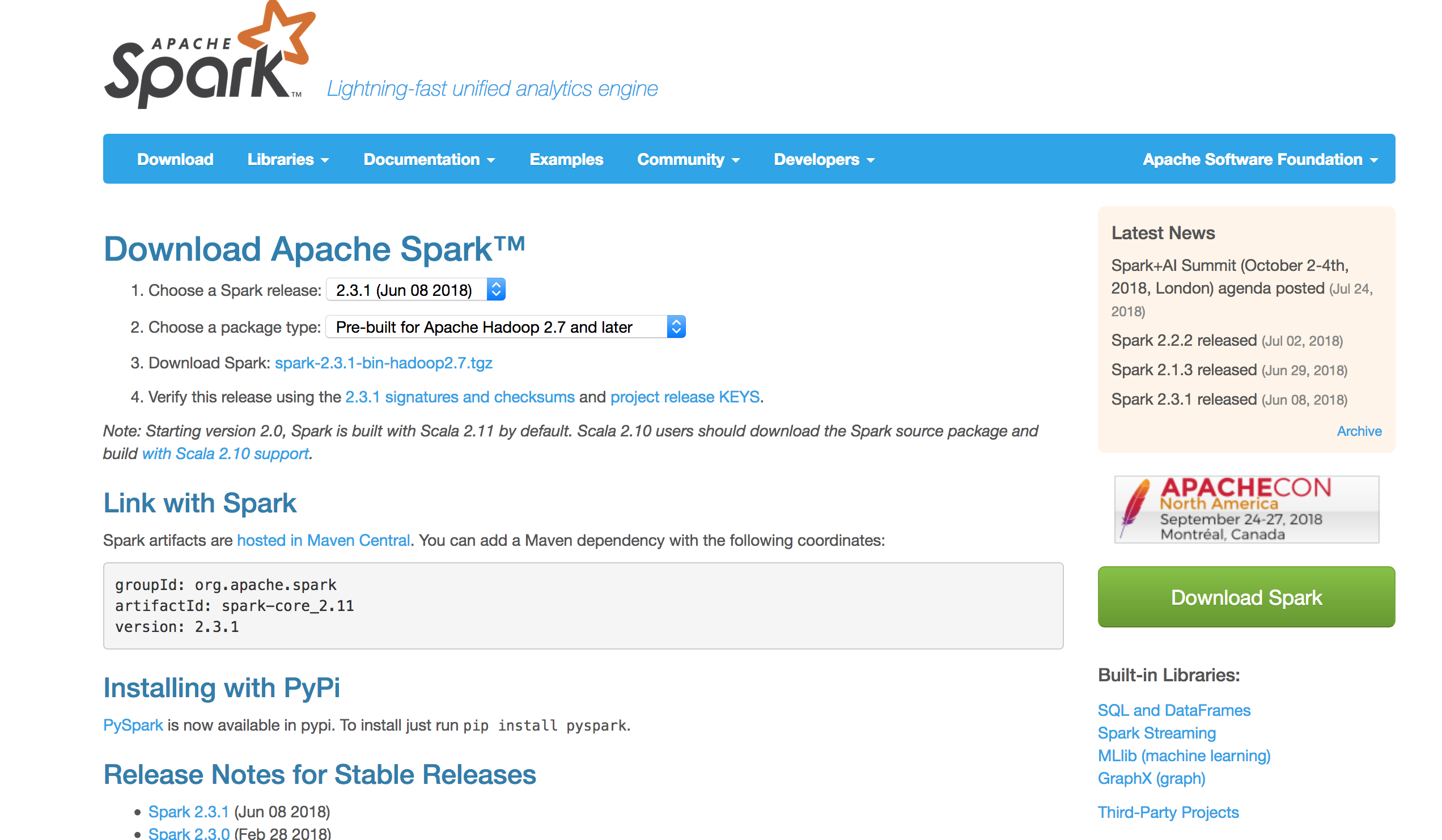 Apache Sparkのインストール(MacOSX) #Python - Qiita