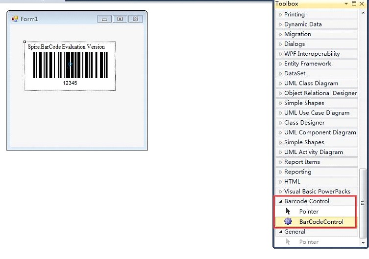 ツールボックスにSpire.Barcodeコントロールを追加する方法 Qiita