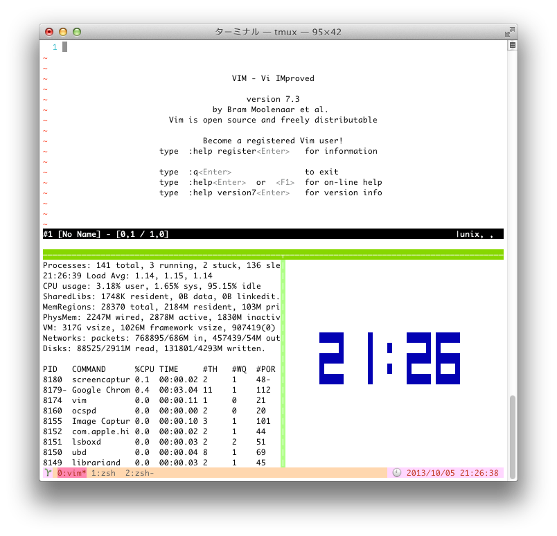 Gnu ScreenとTMUXのキーバインド比較 tmux Qiita