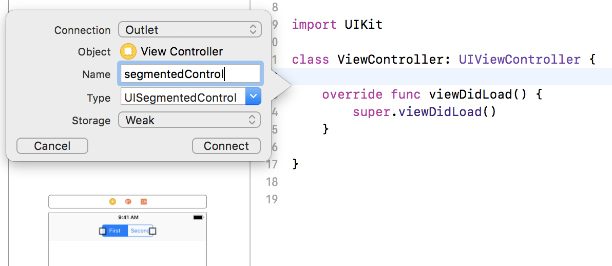 [iOS] 上部のタブでViewControllerを切り替えたいとき #Swift - Qiita