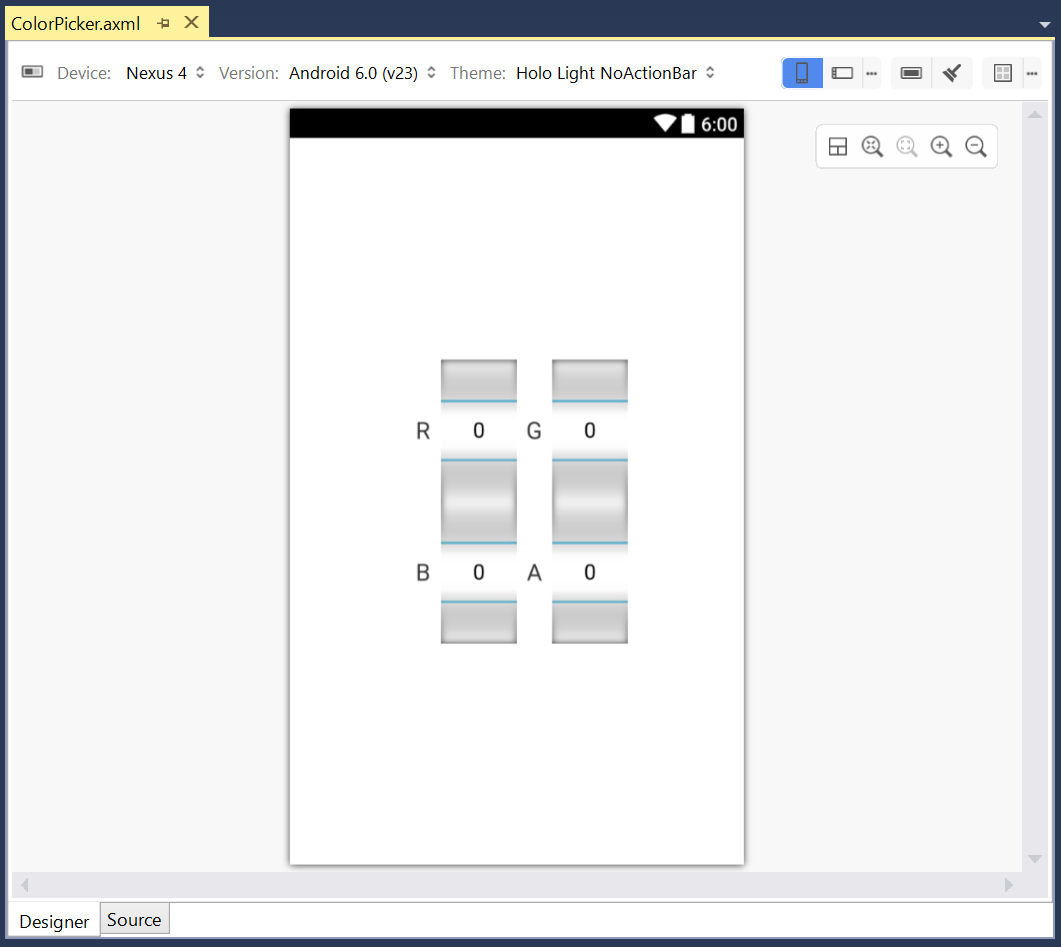 Axml Xamarin.Android でカスタムコントロールを ScrollView で表示させるダイアログを AXML + C# で作る ...