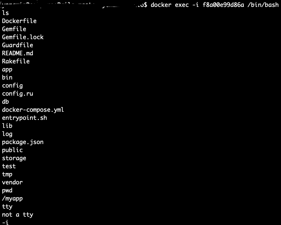 docker exec – docker container execute コマンド – RJWVKQ