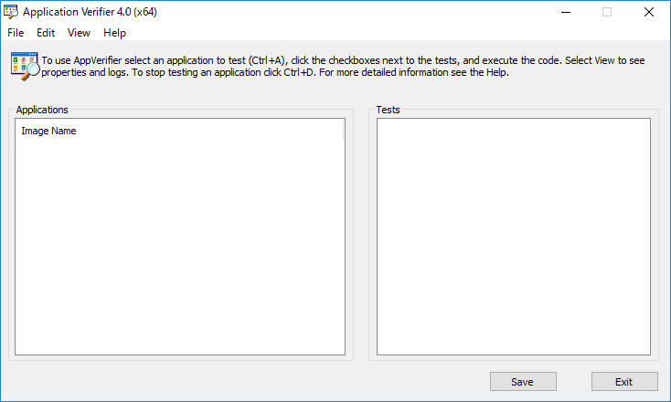 スタンドアロン版なんて用意されていないんだから観念して Application Verifier を使うときは Windows SDK から ...