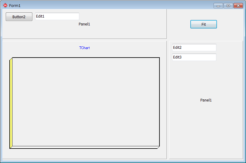 C++ Builder XE4 > geometry > 比率固定でTPanel, TChartのサイズをScaleBy()で調整する ...