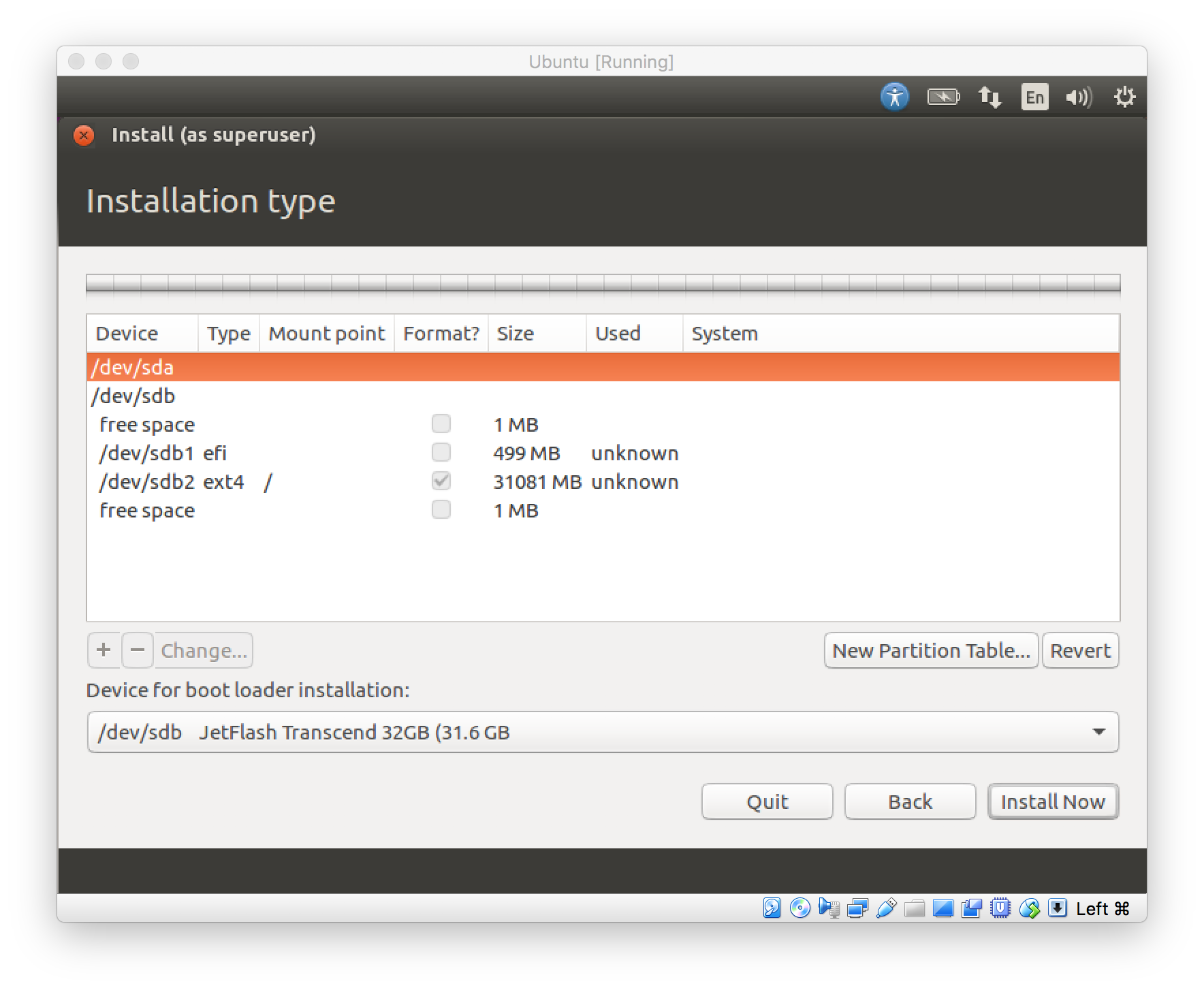 MacBookPro2016で起動できるUbuntu 16.04のUSBメモリを作る Qiita