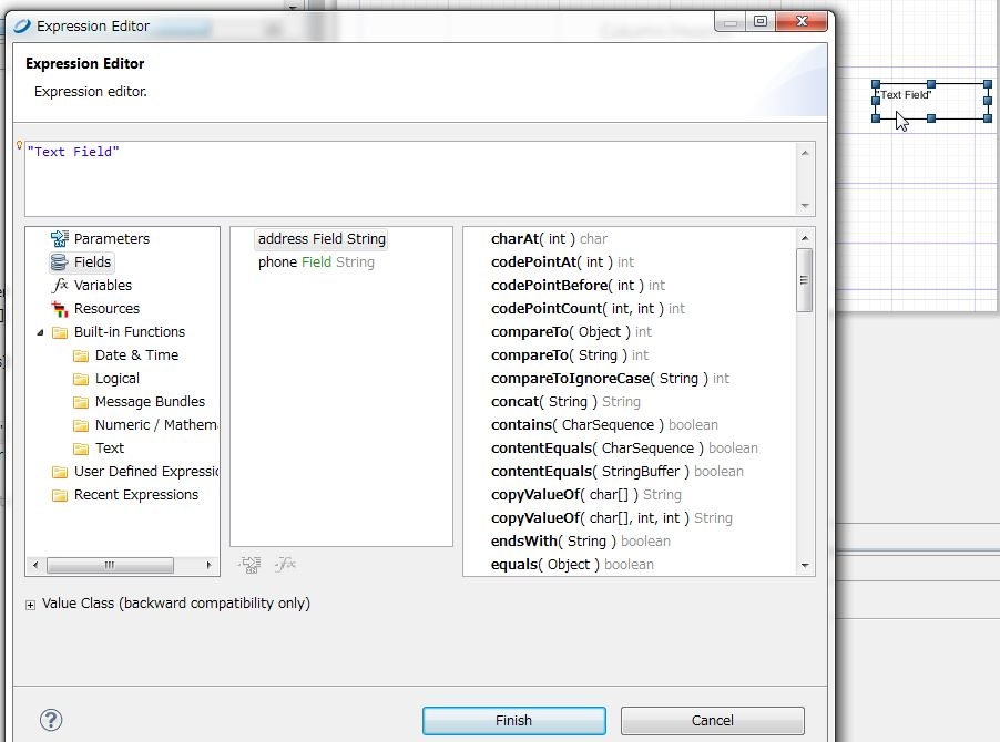 Jasper Reports でJavaのBeanクラスのフィールドから値を取得してPDFに出力する。 JasperReports Qiita