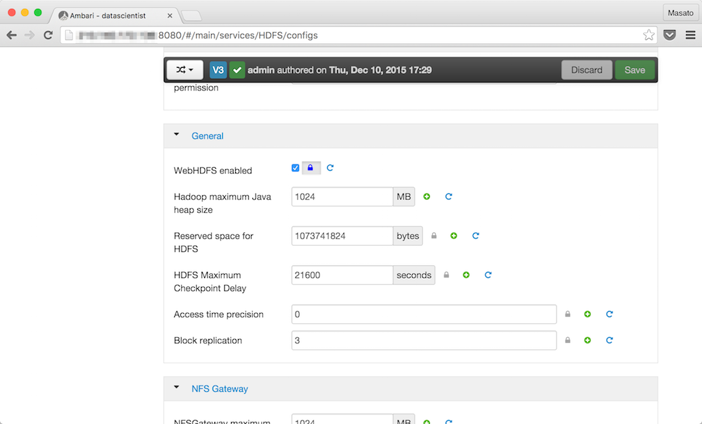 Apache Zeppelinでデータ分析を分散処理する - Part 4: Ambari on Dockerのambari ...