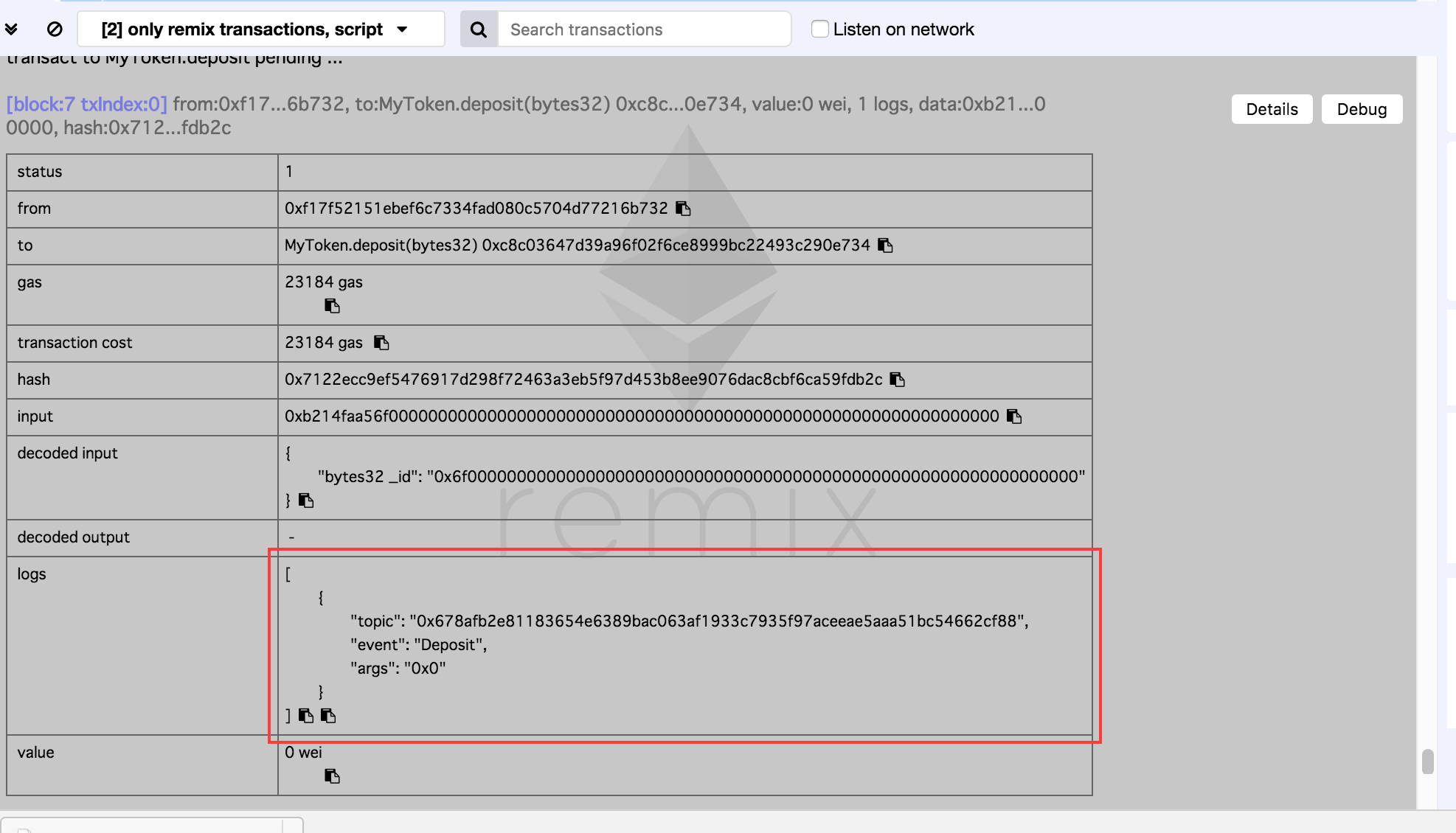 コントラクトの Event を監視してみる #Blockchain - Qiita