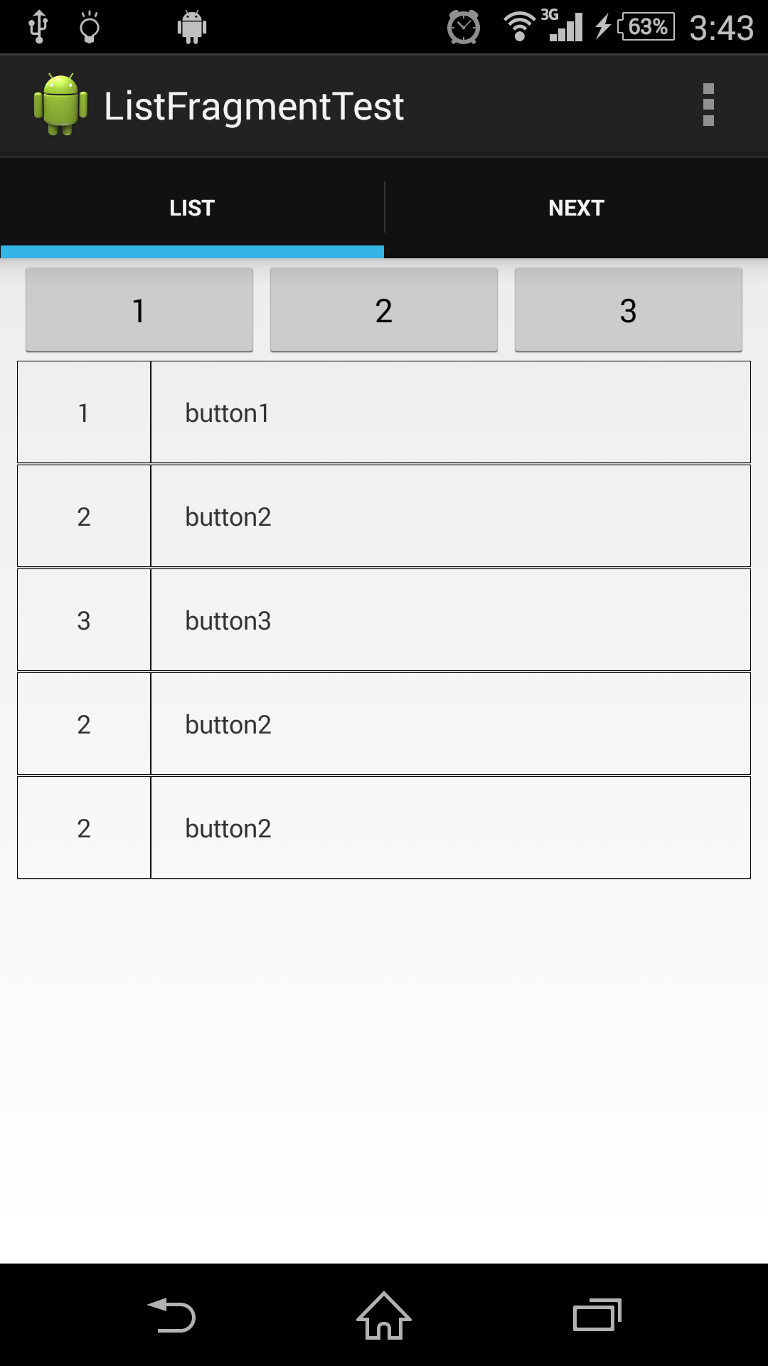 ListFragmentを使ってみる[Android] #Android - Qiita