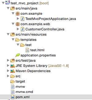 Spring Boot Thymeleaf による画面表示を行うまで プロジェクトの新規作成 画面表示まで Qiita