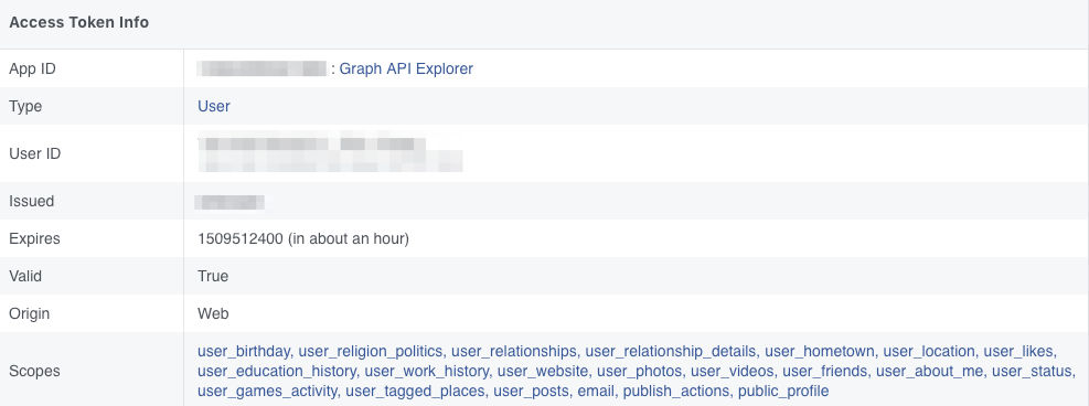 Facebook Graph APIを使用してユーザー情報を取得する #Ruby - Qiita
