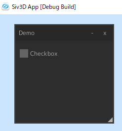 OpenSiv3D+nuklearでGUIを実現する #C++ - Qiita