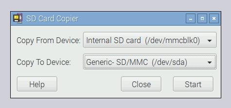 ラズパイ の簡単バックアップ 復元アプリ Sd Card Copier の翻訳 Qiita