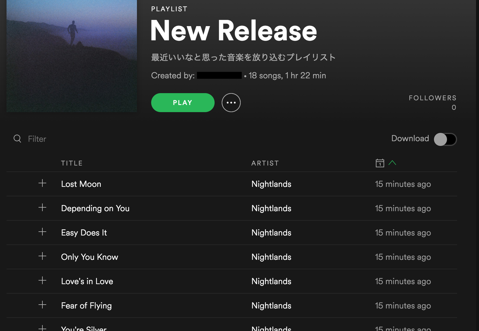 Slackに投稿したアーティストの最新アルバムをSpotifyのプレイリストへ自動登録する Python - Qiita