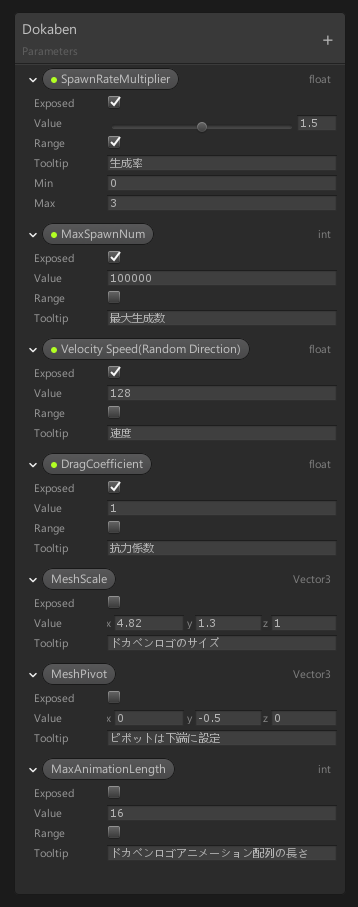Unity Visual Effect Graph Vfx Graph で100万個以上のドカベンロゴを回すgpuパーティクルを実装してみた Qiita