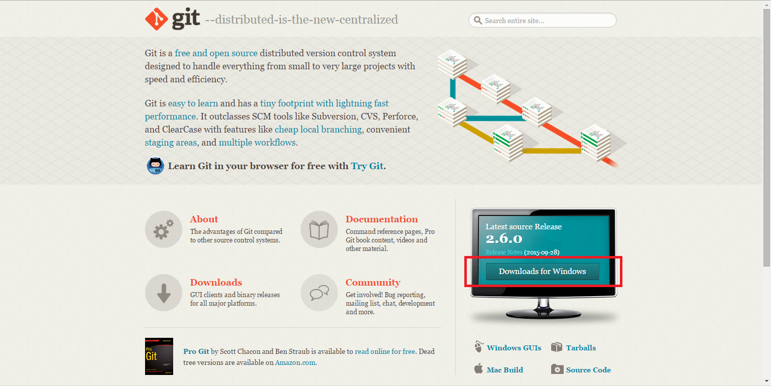 コマンドラインからGitを使う（for Windows） Git Qiita