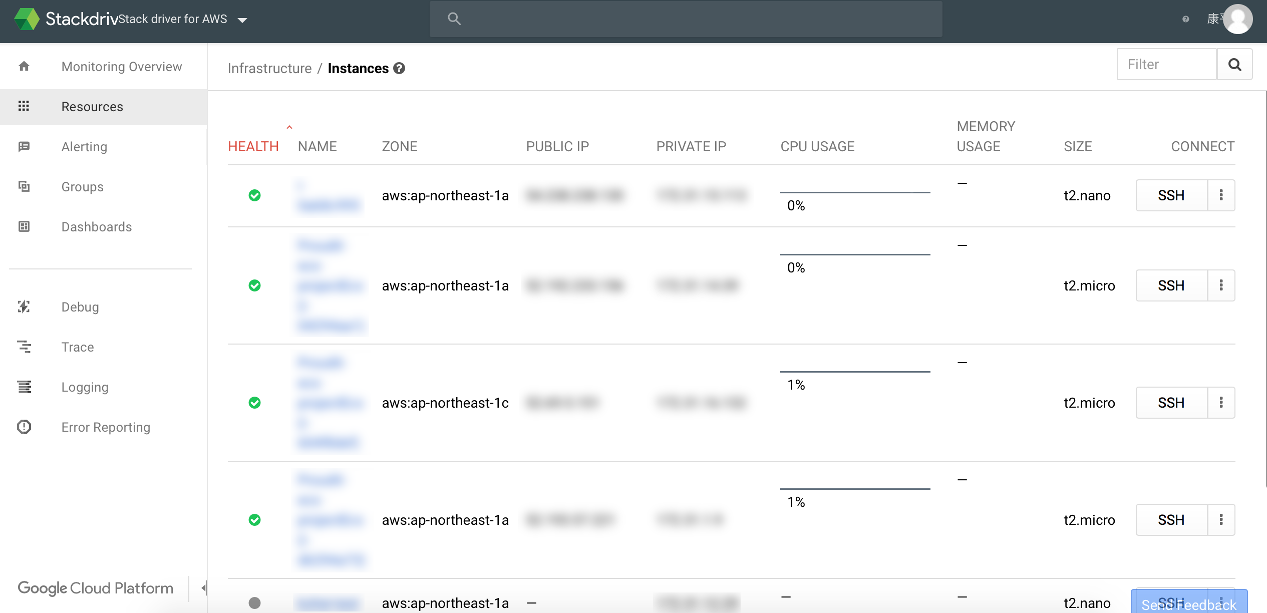 Proud Blog - Google Stackdriverを使ってAWSのリソースをモニタリングしてみた。